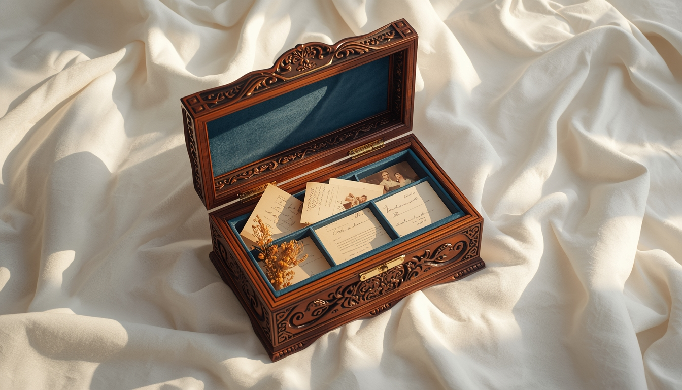 Keepsake Box Christian Engagement Gift